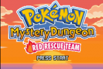 PokC3A9mon Mystery Dungeon Red Rescue Team Title Screen
